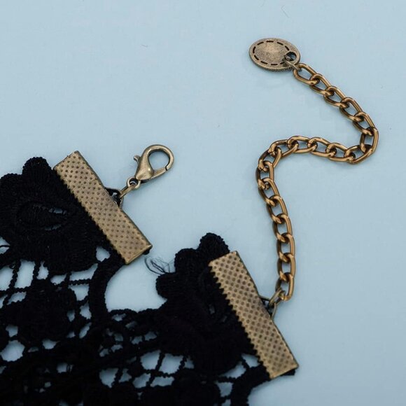 Lace Gothic Choker Necklace for Women - Picture 7 of 7